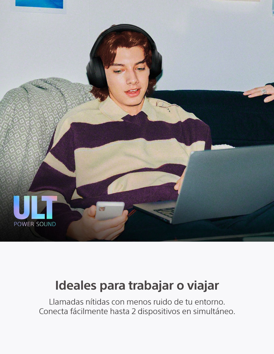 Audífonos Over-Ear Whult900N alámbricos e inalámbricos con cancelación de ruido 4