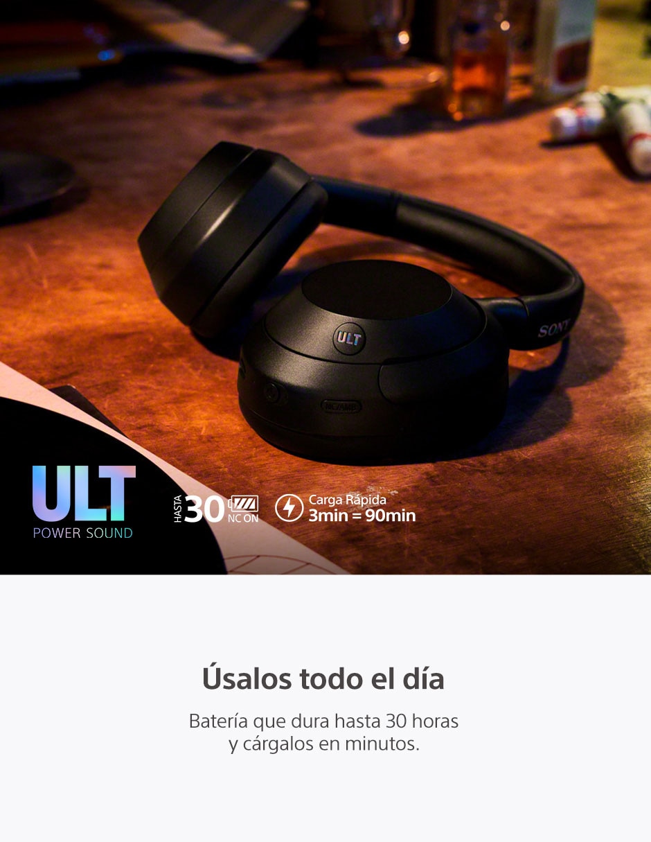 Audífonos Over-Ear Whult900N alámbricos e inalámbricos con cancelación de ruido 5