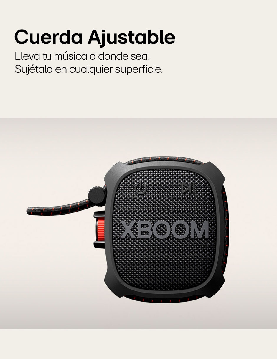 Bocina portátil XG2TBK bluetooth 8