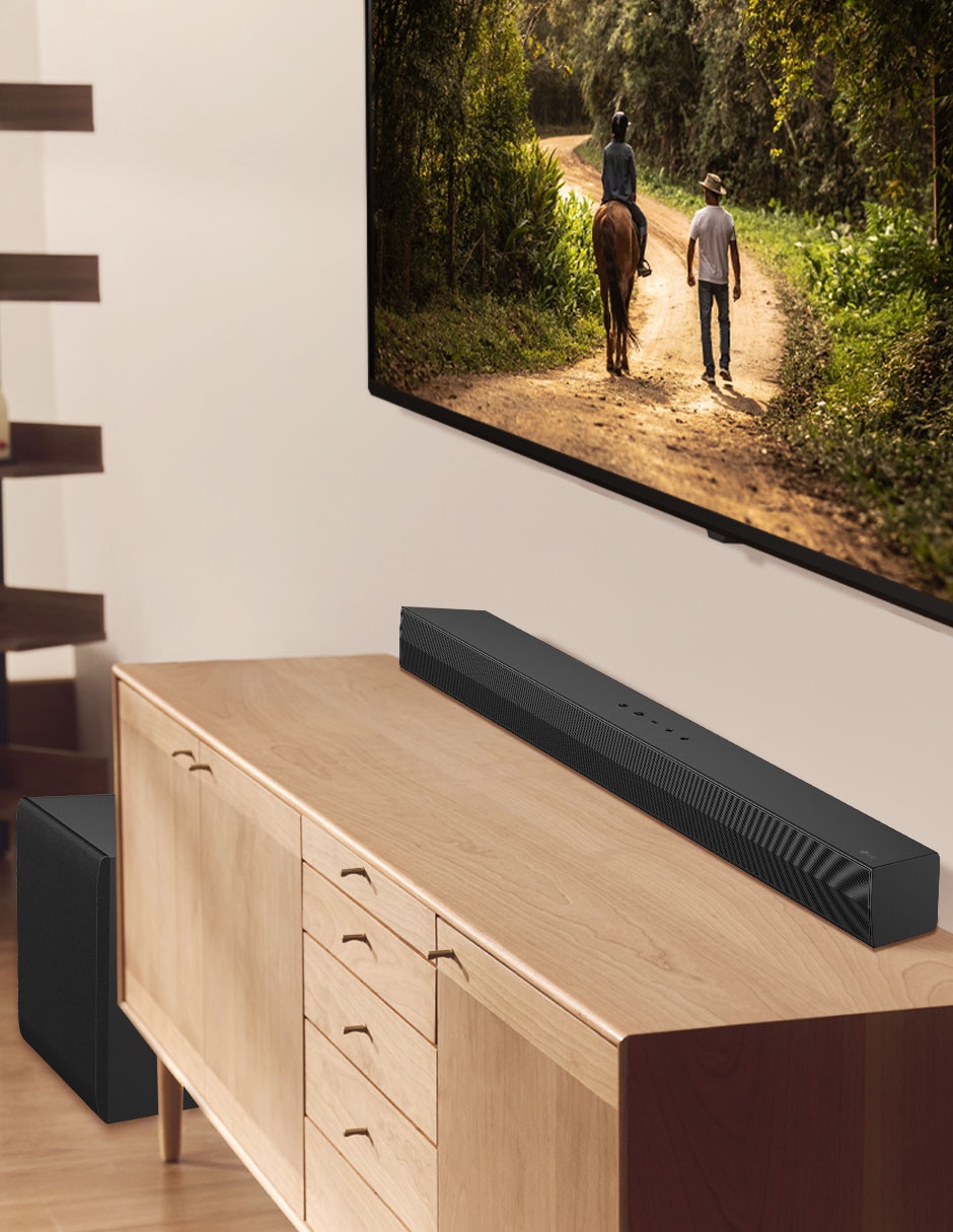 Barra de sonido S40T con subwoofer 21