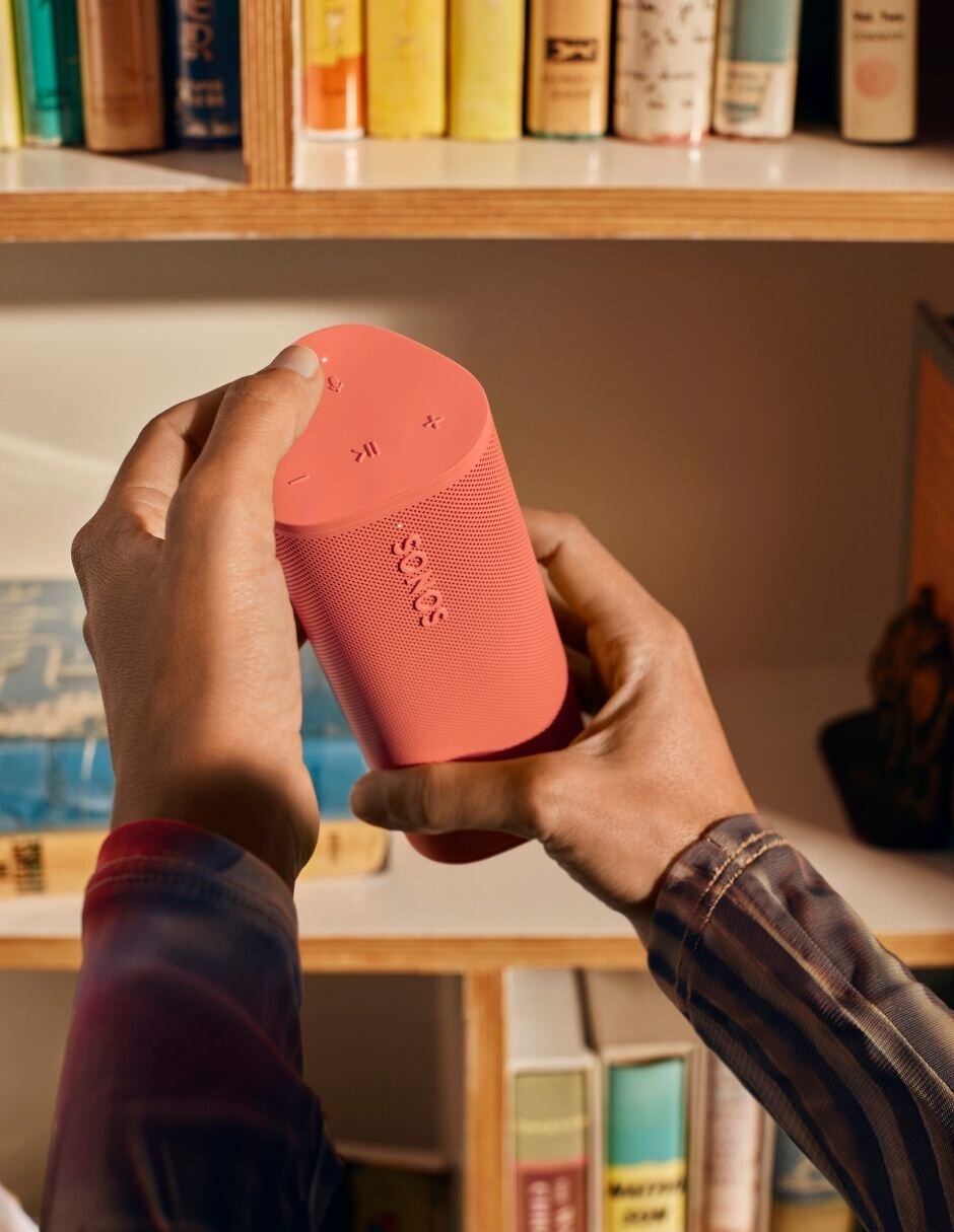 BOCINA PORTÁTIL SONOS ROAM2US1BL, ROJO