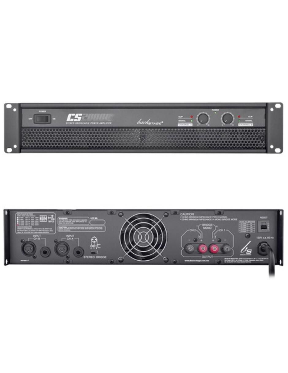Amplificador CS-20000 de 120 V 3