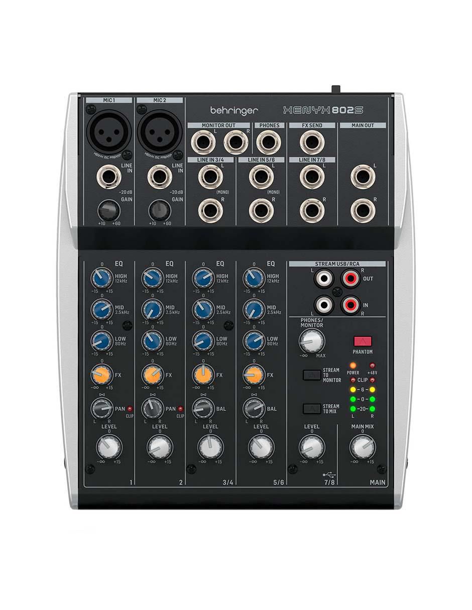 Mezcladora DJ Xenyx 802S