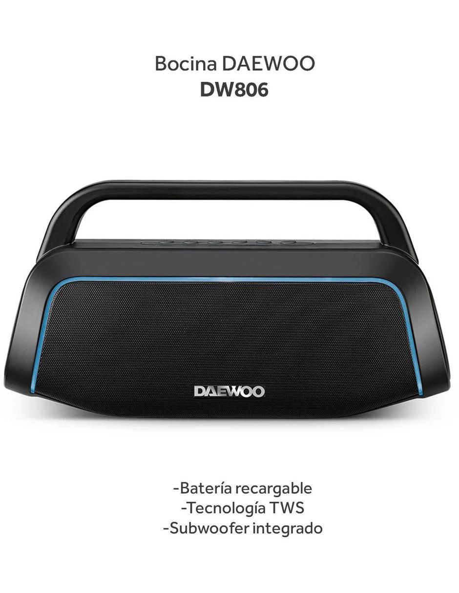 Bocina portátil DW806 alámbrica e inalámbrica 3