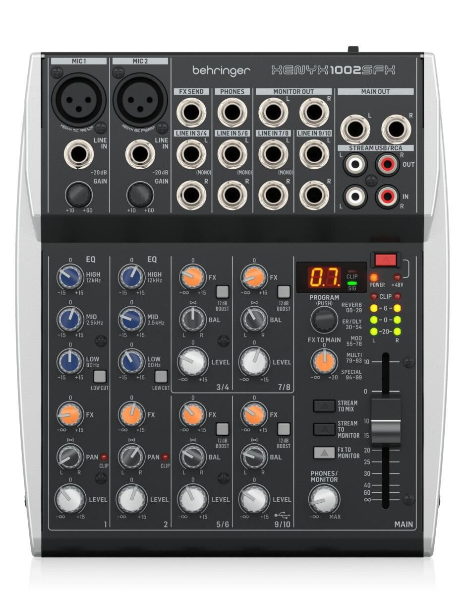 Mezcladora XENYX-1002SFX