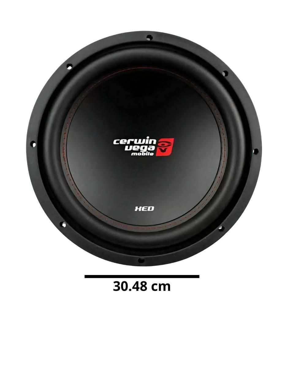 Subwoofer XED12V2 6