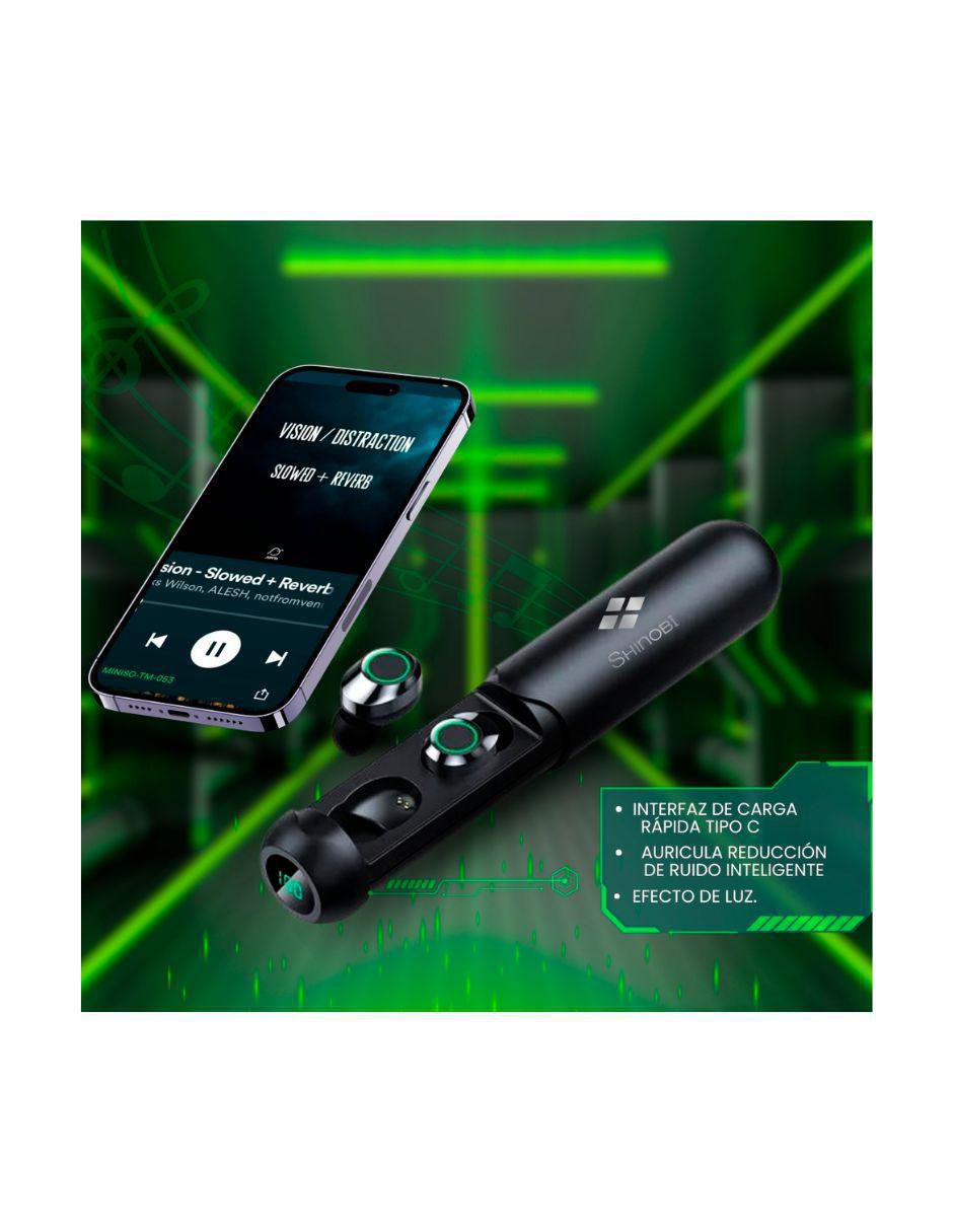 Audífonos True Wireless Bq40 inalámbricos con cancelación de ruido 4