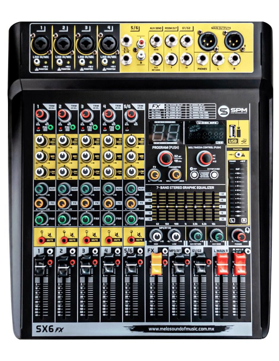 Mezcladora SX6FX