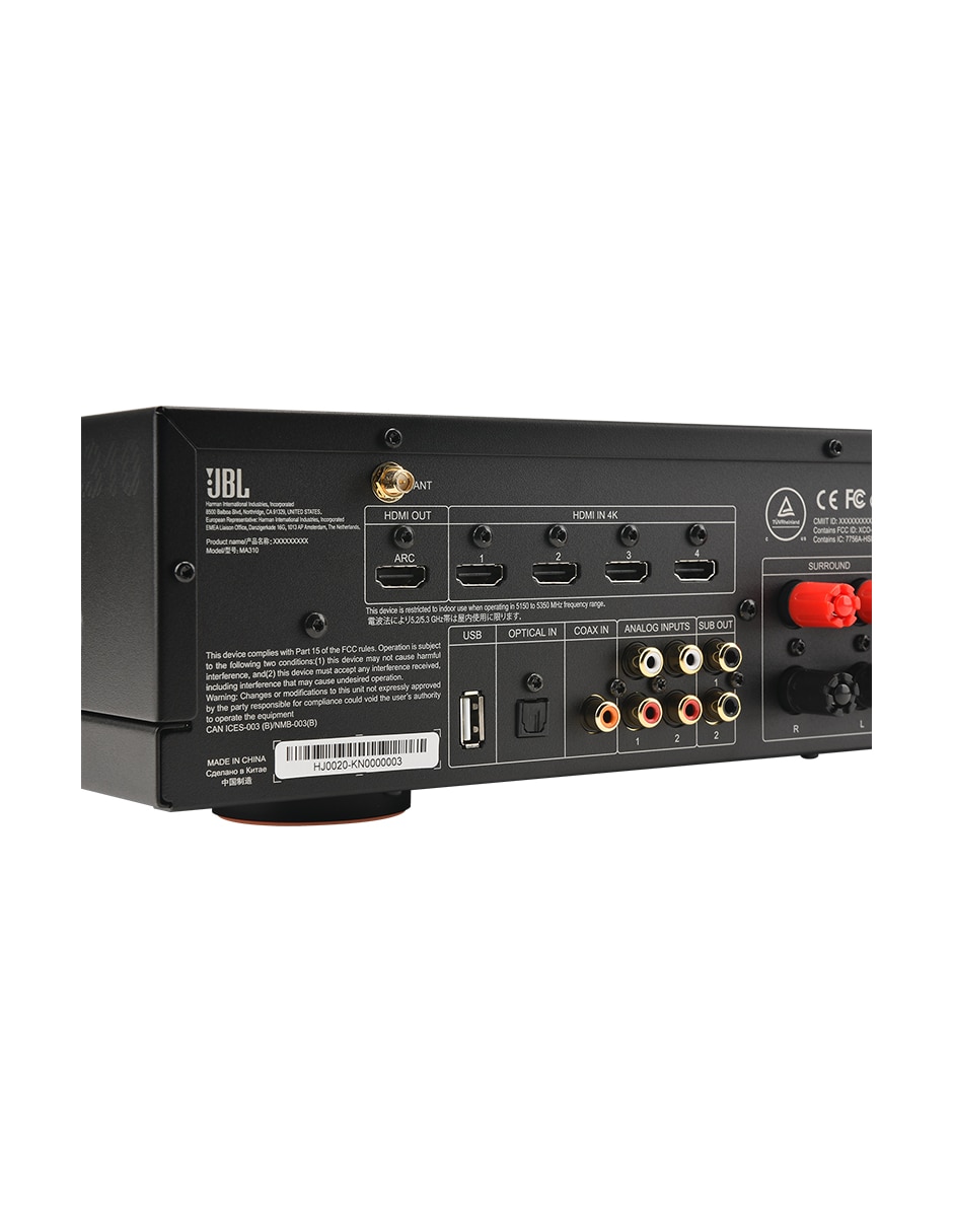 Receptor audio y video MA310 5