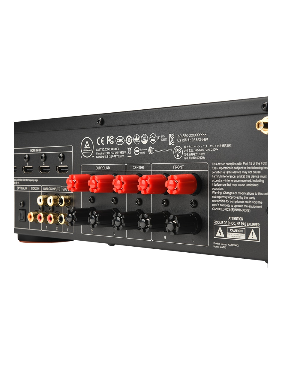 Receptor audio y video MA510 5