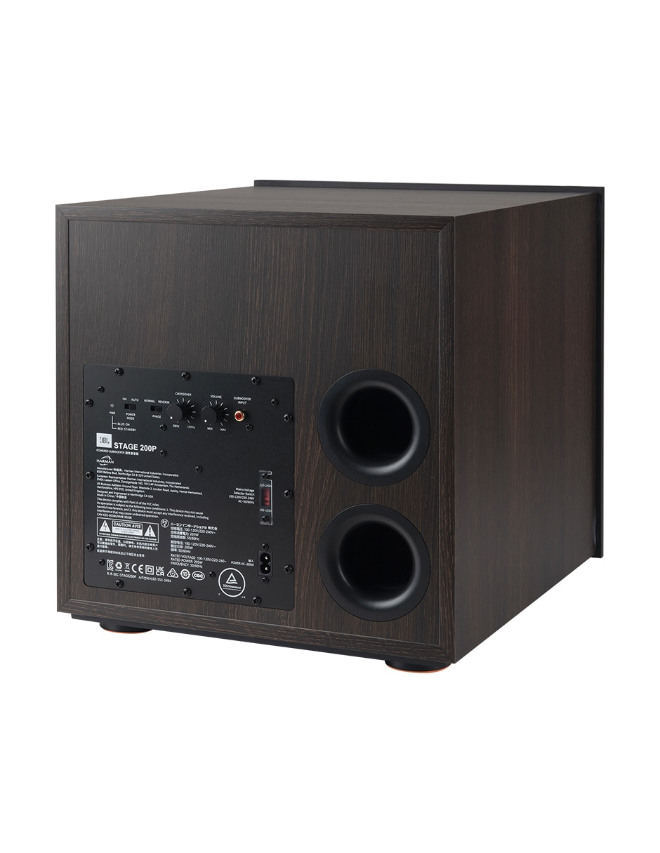 SUBWOOFER JBL JBL200P, NEGRO