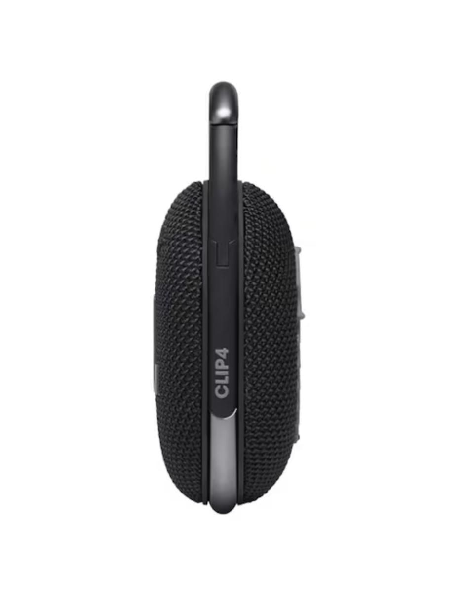 Bocina portátil Clip 4 negra bluetooth 4