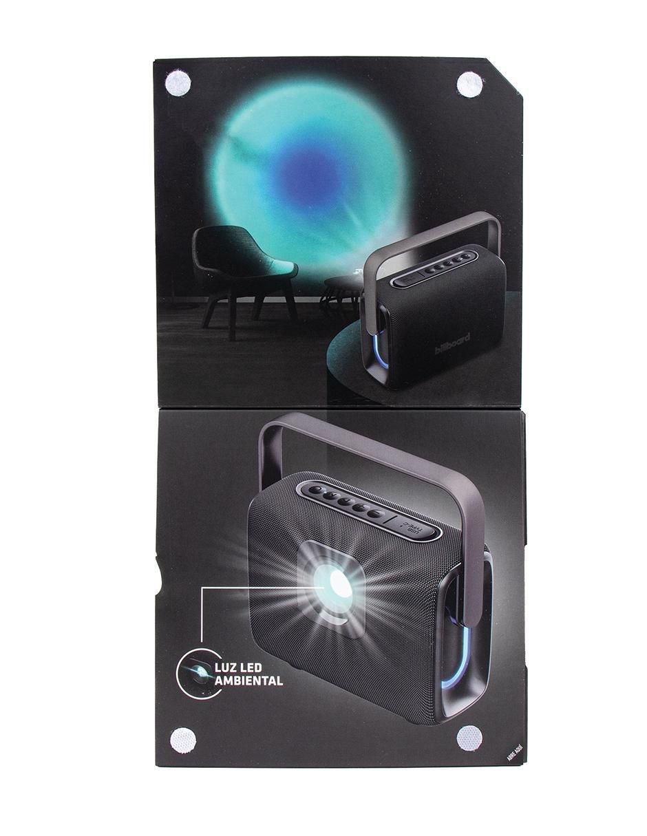 Bocina portátil Carbono Reflect inalámbrica 7