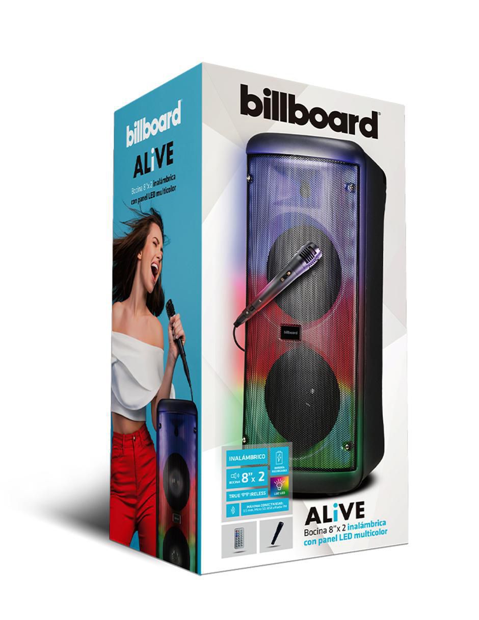 Bocina recargable Alive 8" bluetooth 5