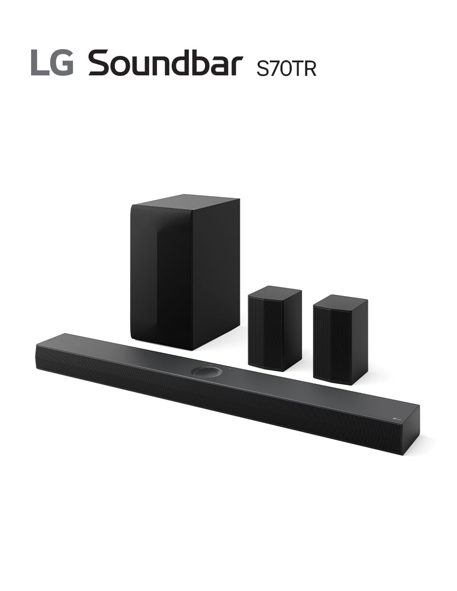 Barra de sonido S70Tr con subwoofer 2