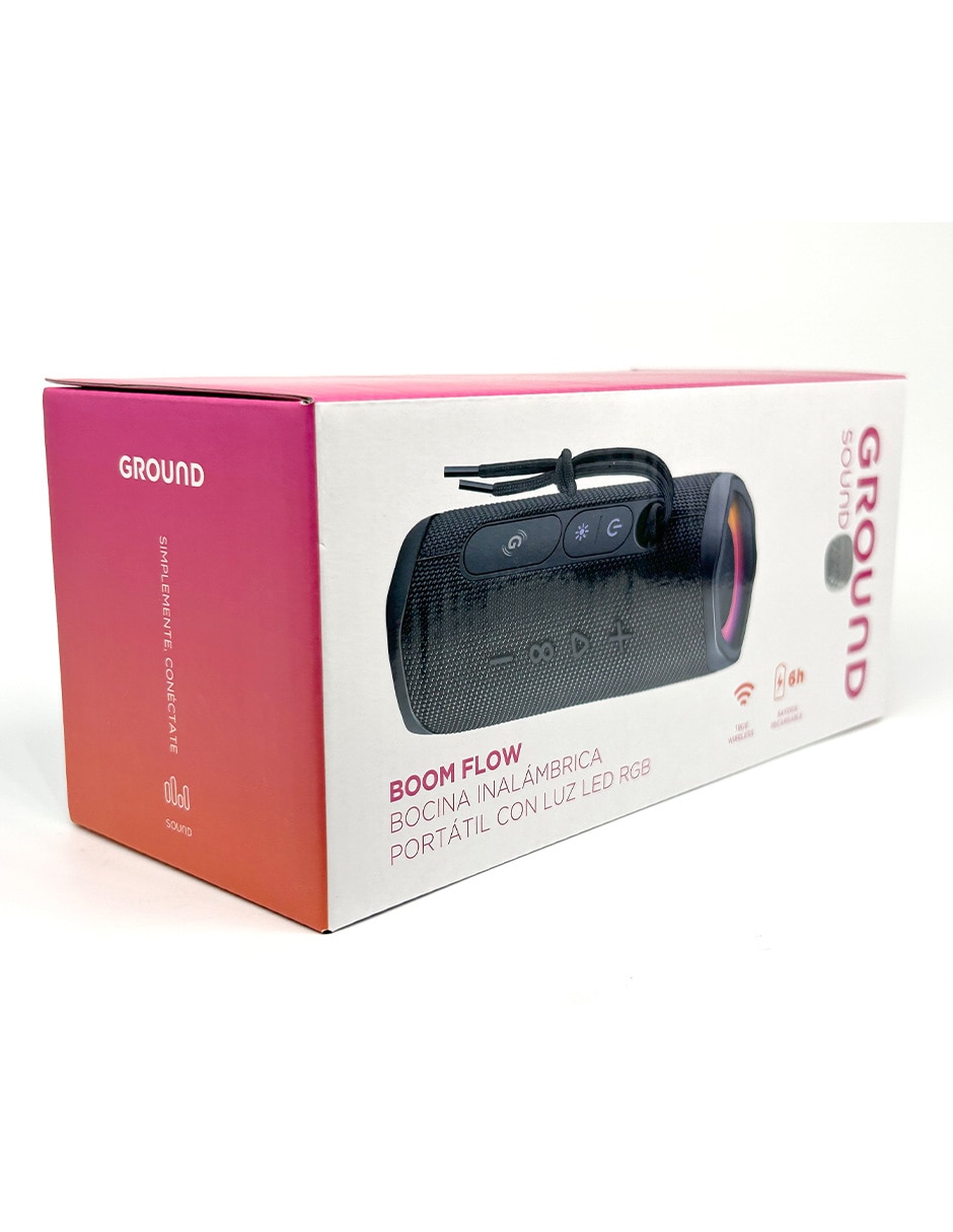 Bocina portátil Boom Flow inalámbrica 2
