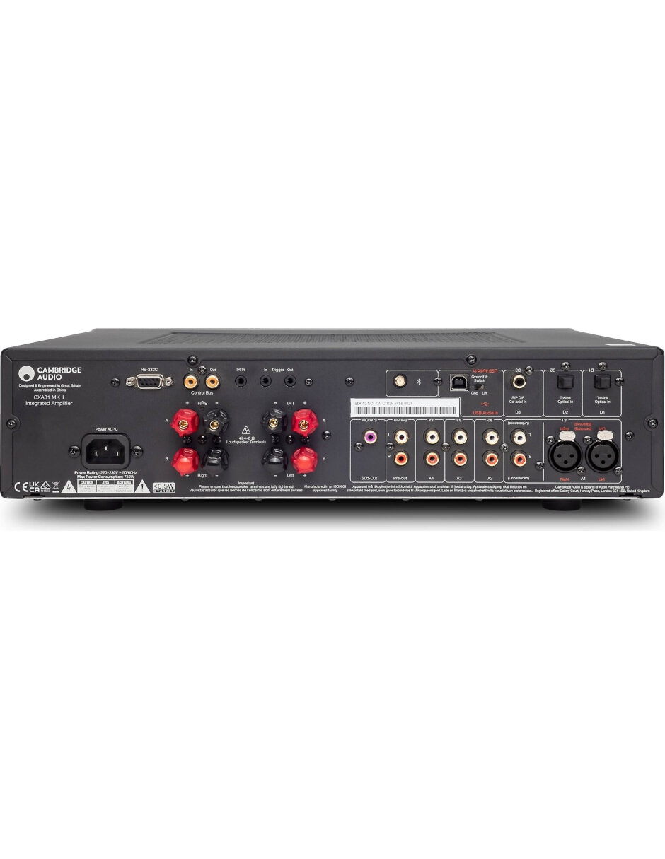 Amplificador para estéreo CXA81 MK II de 110 V - 240 V 2