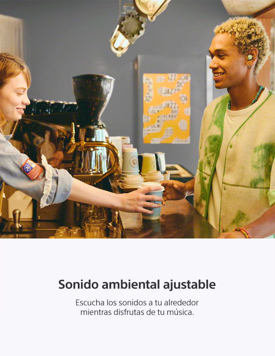 AUDÍFONOS TRUE WIRELESS SONY, AMARILLO