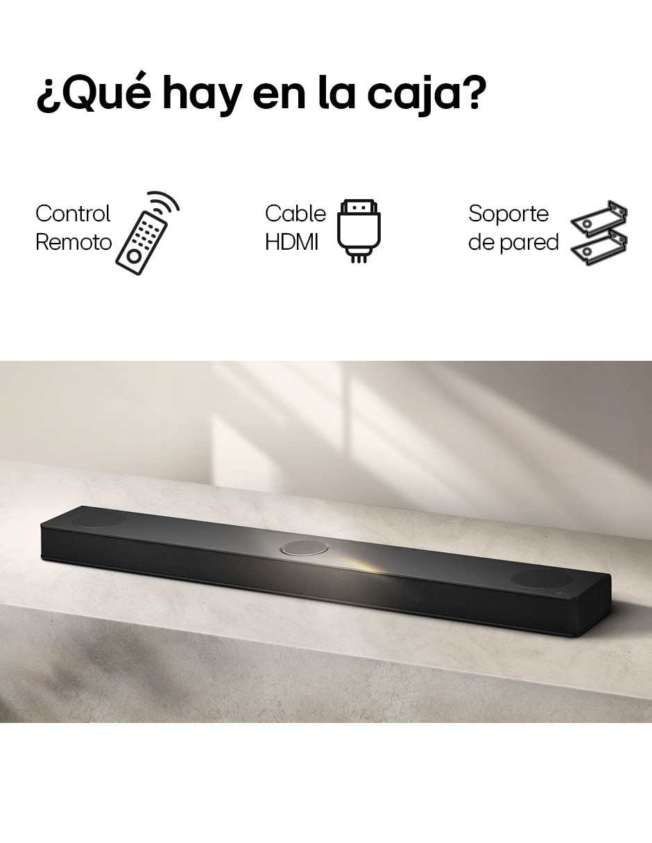 Barra de sonido S80Tr con subwoofer 4