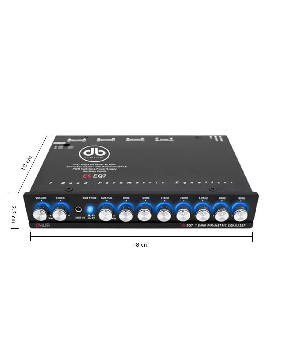 Preamplificador E6 EQ7 de 7 V 4