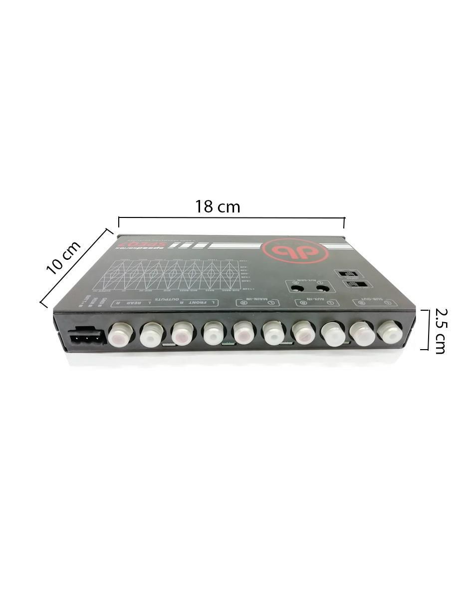 Preamplificador SPQE7 de 8 V 4