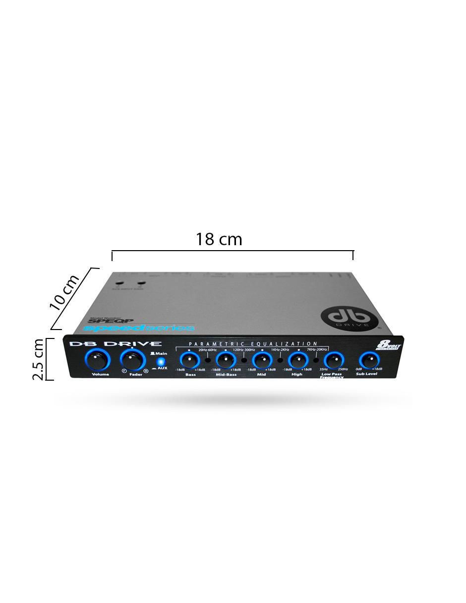 Preamplificador SPEQP de 8 V 4