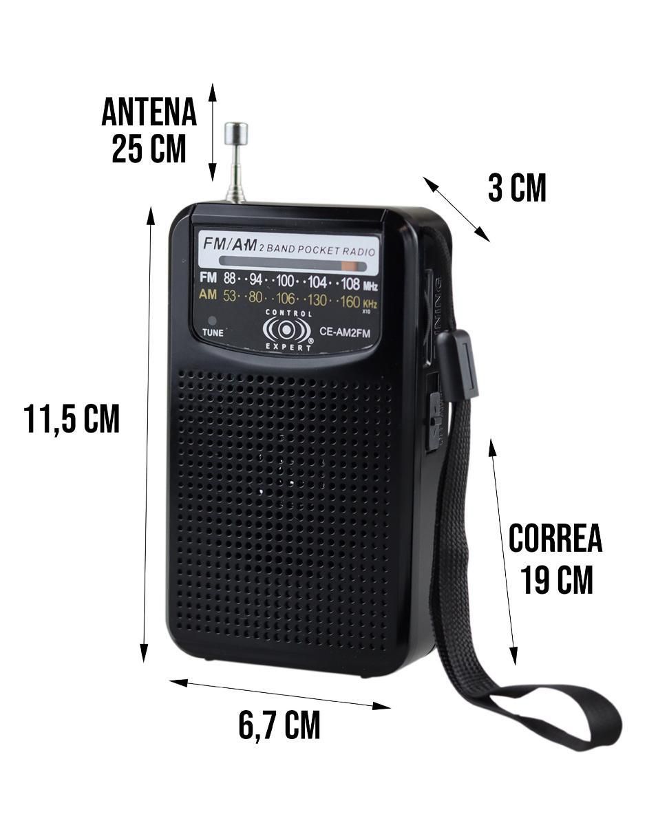 Radio reloj despertador CE-AM2FM 7