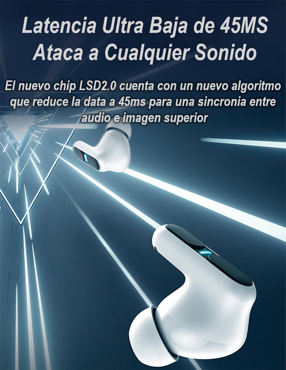 Audífonos In-Ear Tg12B inalámbricos con cancelación de ruido 8