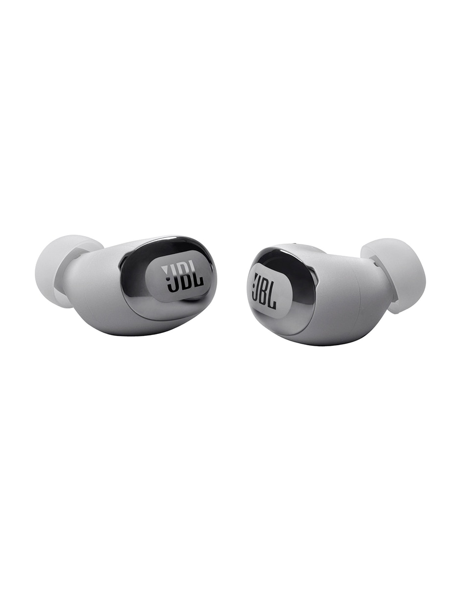 AUDÍFONOS IN-EAR JBL LIVEBUD, PLATEADO