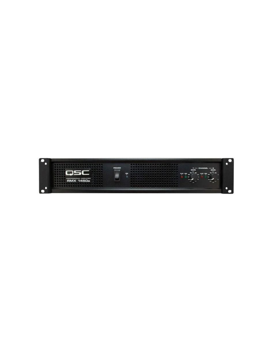 Amplificador RMX1450A de 120 V 1