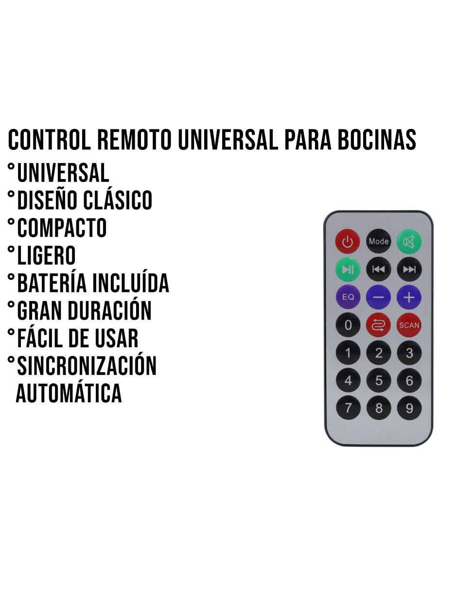 Control remoto universal para sistema de sonido CE-01 Atvio, KSR, Velikka 2