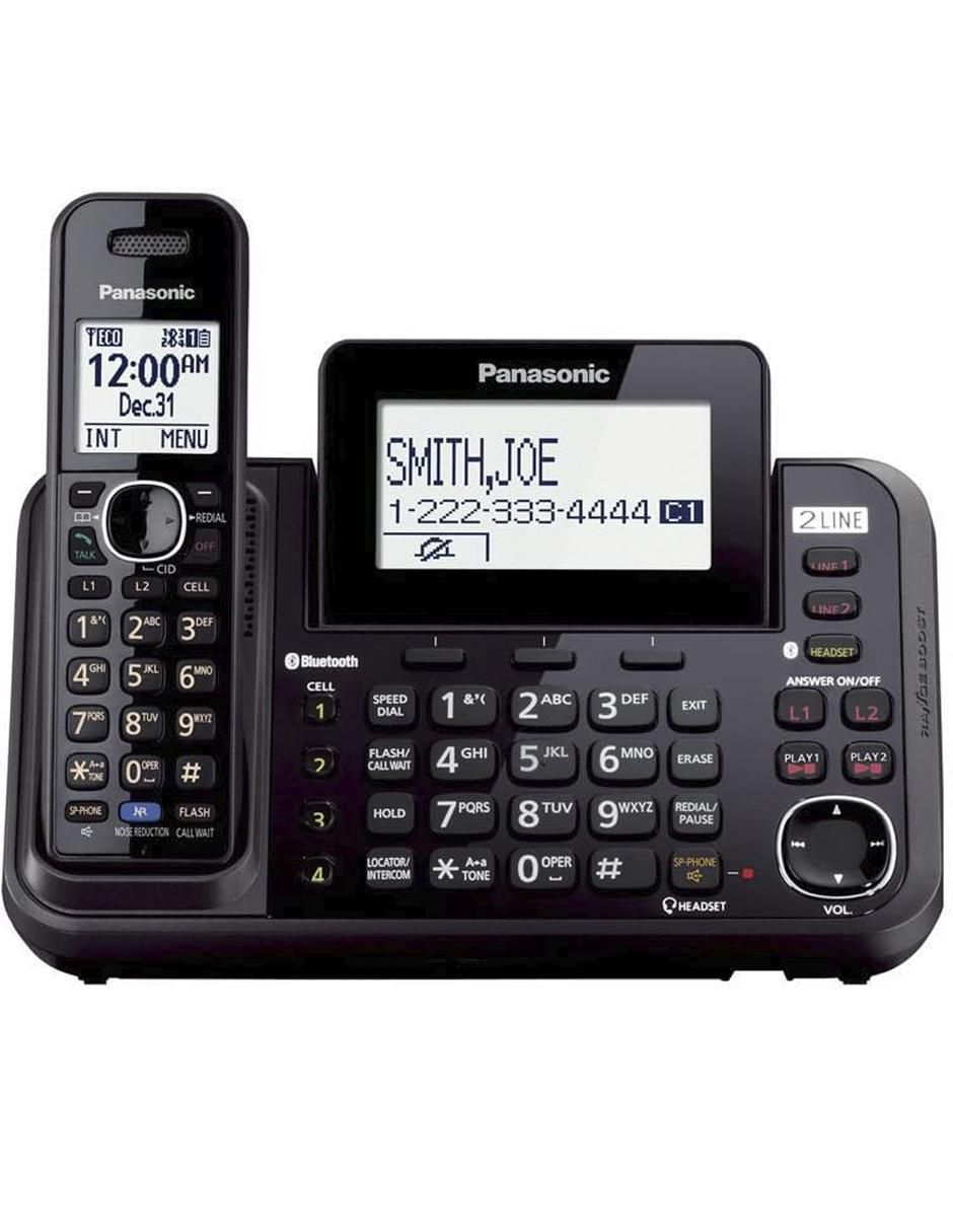Teléfono Panasonic KX-TG9541 2 Lineas Teléfono Panasonic KX-TG9541 2 Lineas