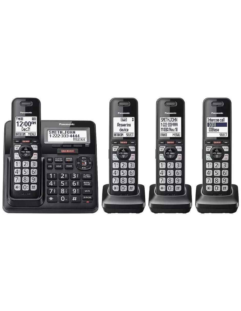 Set de teléfonos KX-TGF944B 4 auriculares Set de teléfonos KX-TGF944B 4 auriculares