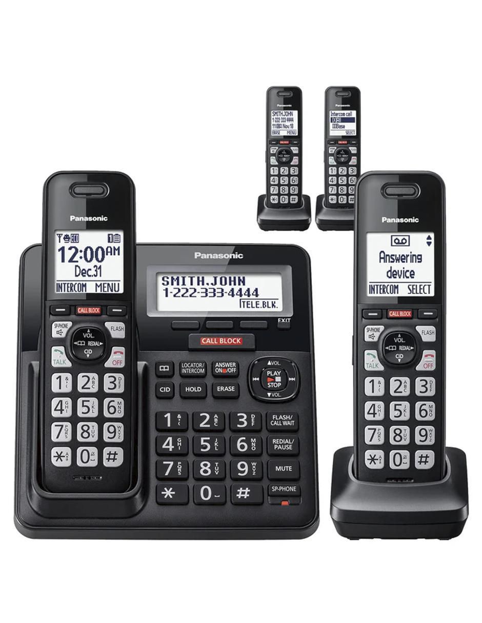 Set de teléfonos KX-TGF944B 4 auriculares 2