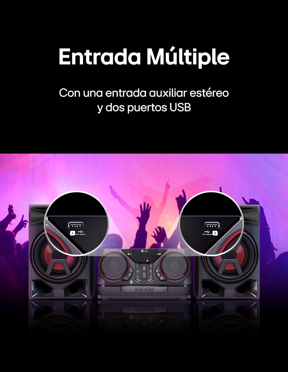 Minicomponente XBOOM CK43N 8