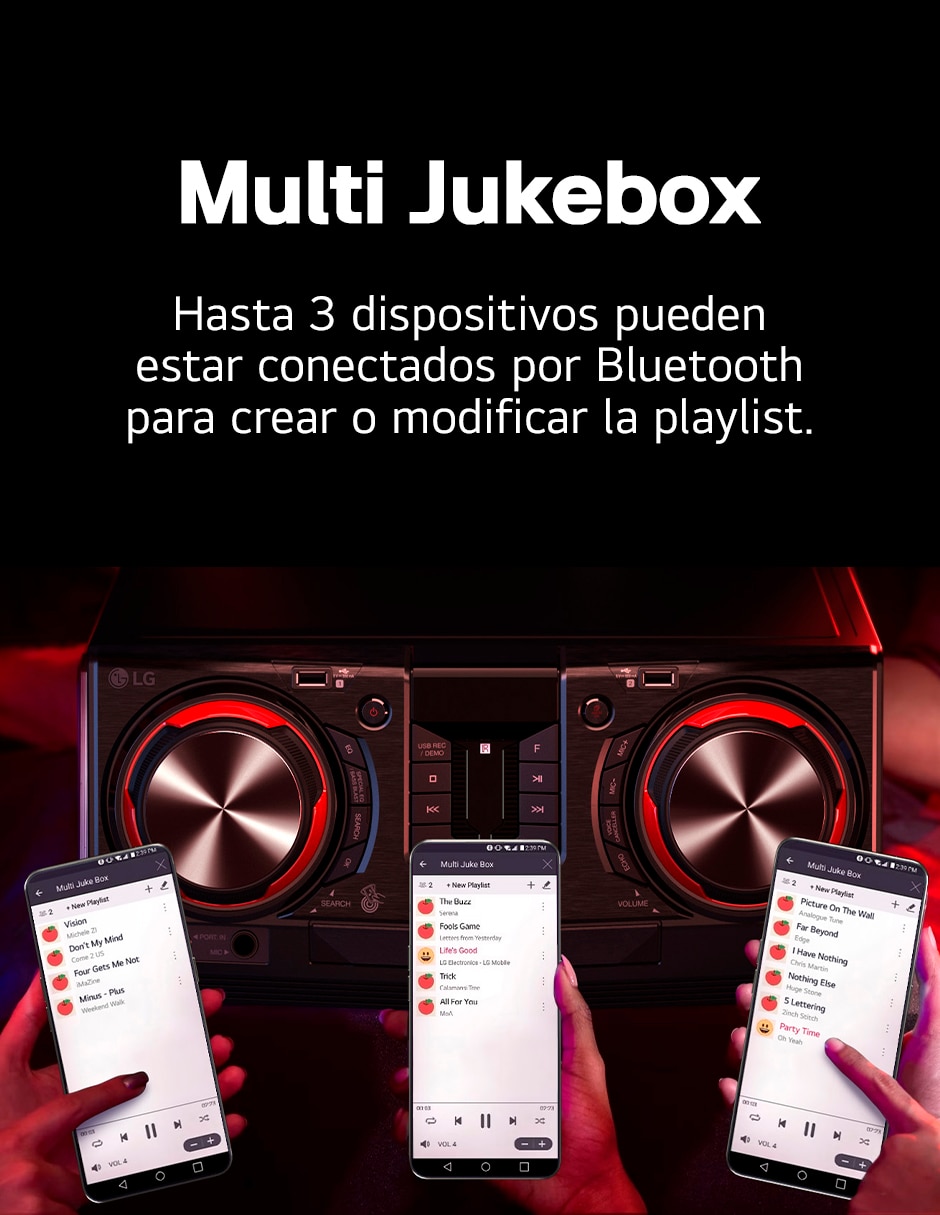 Minicomponente xboom cj45 7