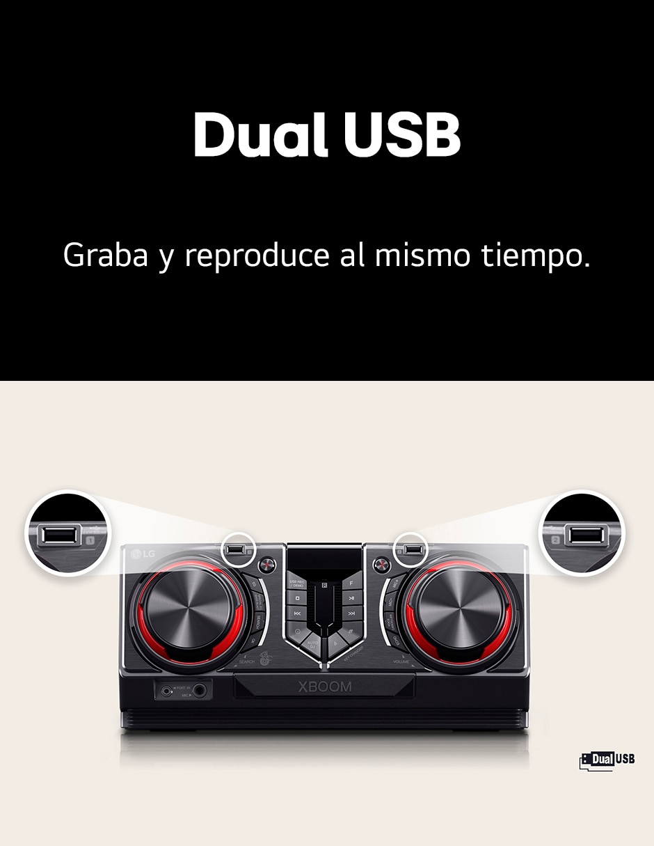 Minicomponente xboom cj45 8
