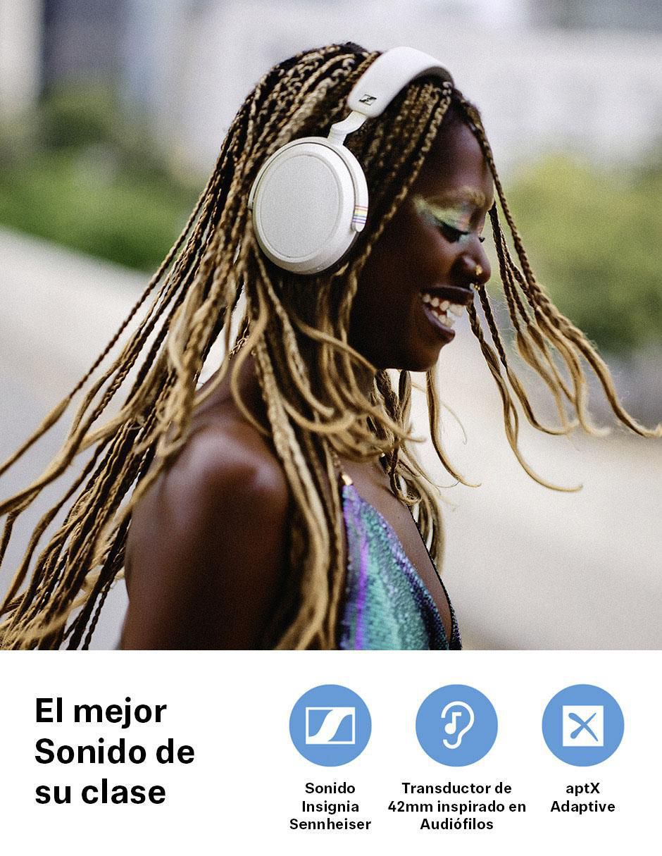 Audífonos Over-Ear Momentum Pride alámbricos e inalámbricos con cancelación de ruido 2