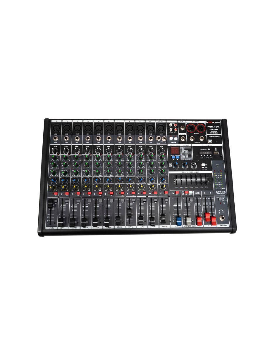 Mezcladora DJ PAMX-12FX