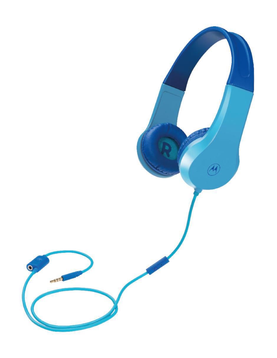 Audífonos over-ear motorola moto jr200 alámbrica "con (si aplica)" no nuevo