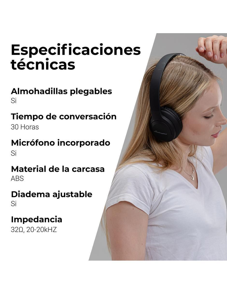 Audífonos Over-Ear Lamborghini Huracan  inalámbricos 3