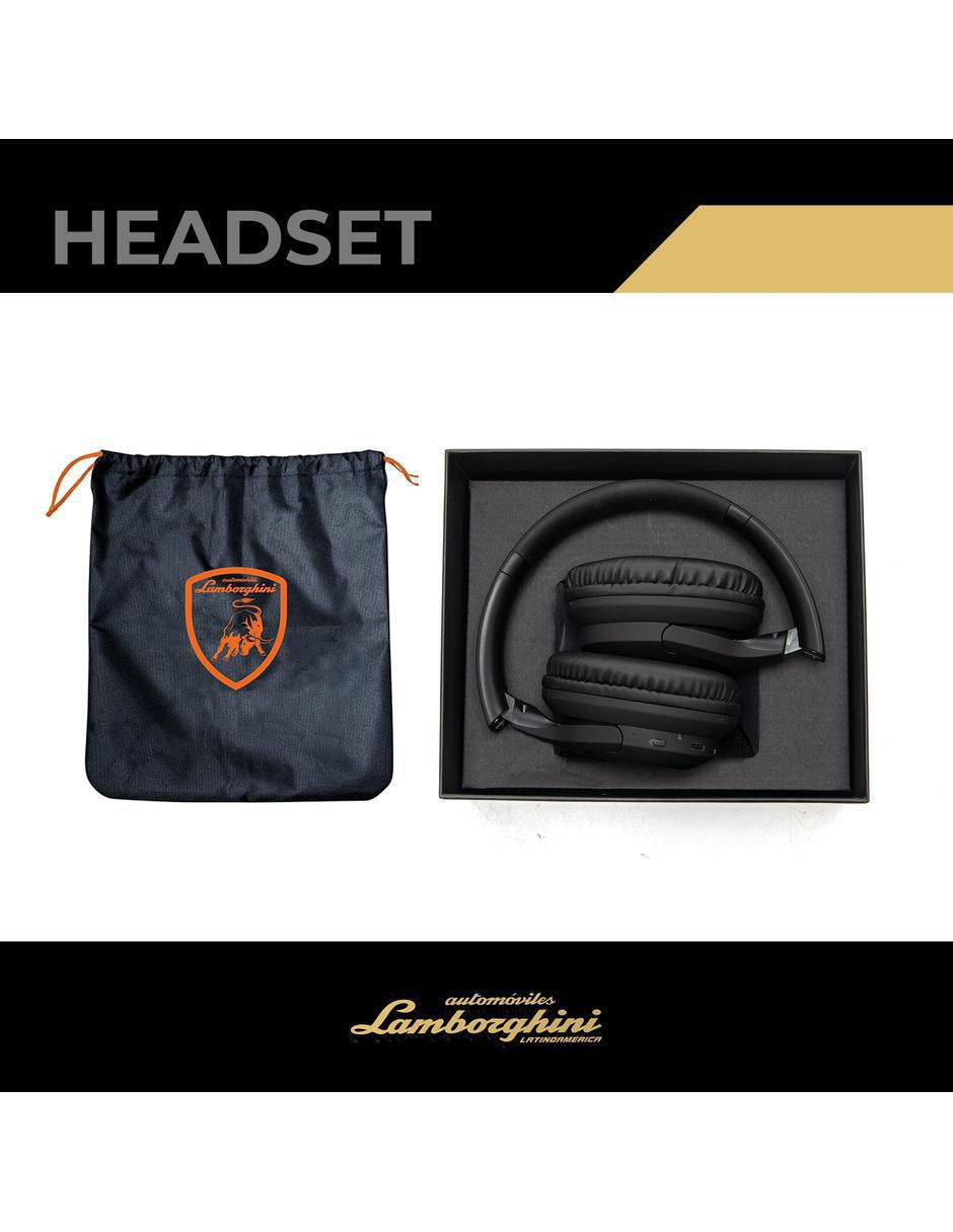 Audífonos Over-Ear Lamborghini Huracan  inalámbricos 5