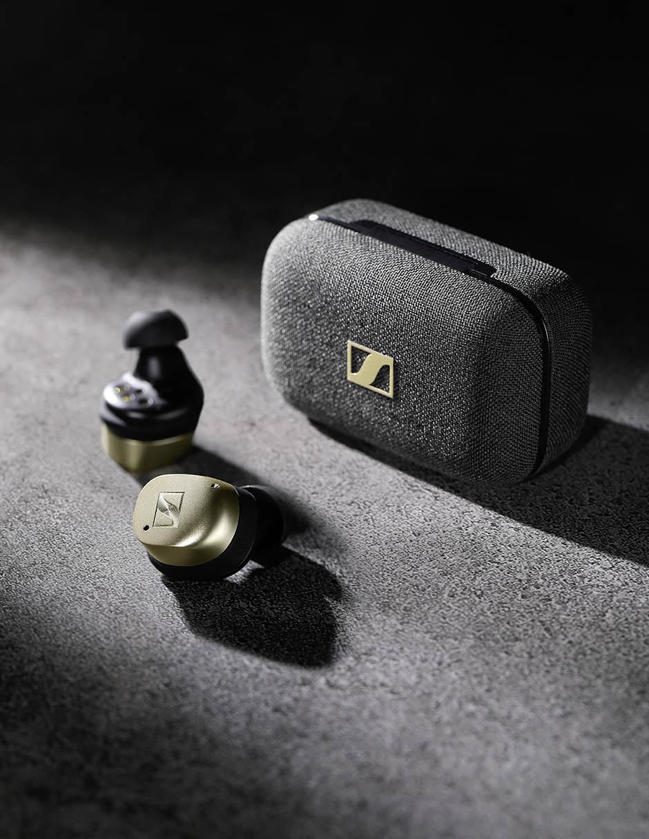 Audífonos In-Ear Momentum Tw4 Gold inalámbricos con cancelación de ruido 2