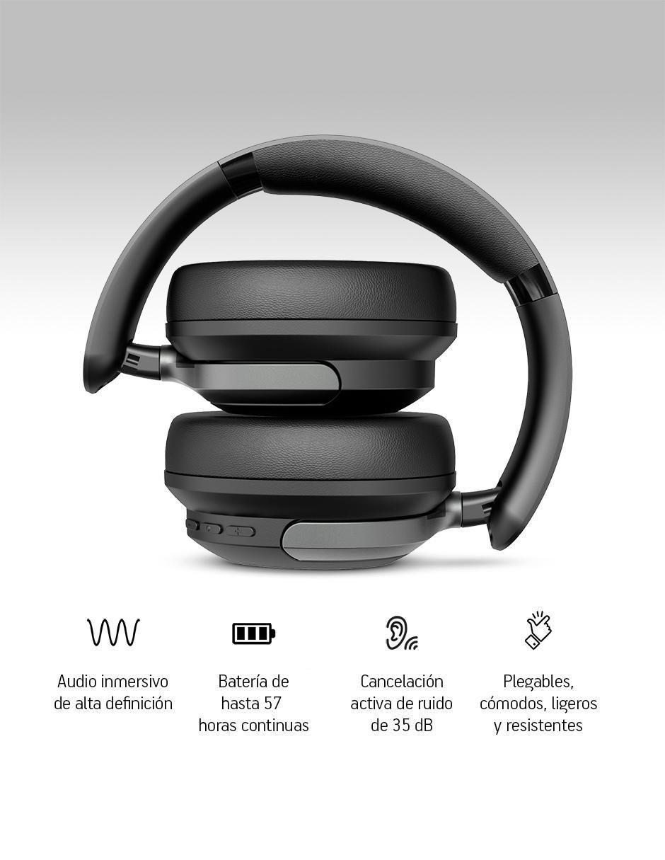 Audífonos On-Ear Anc 35 Db inalámbricos con cancelación de ruido 2