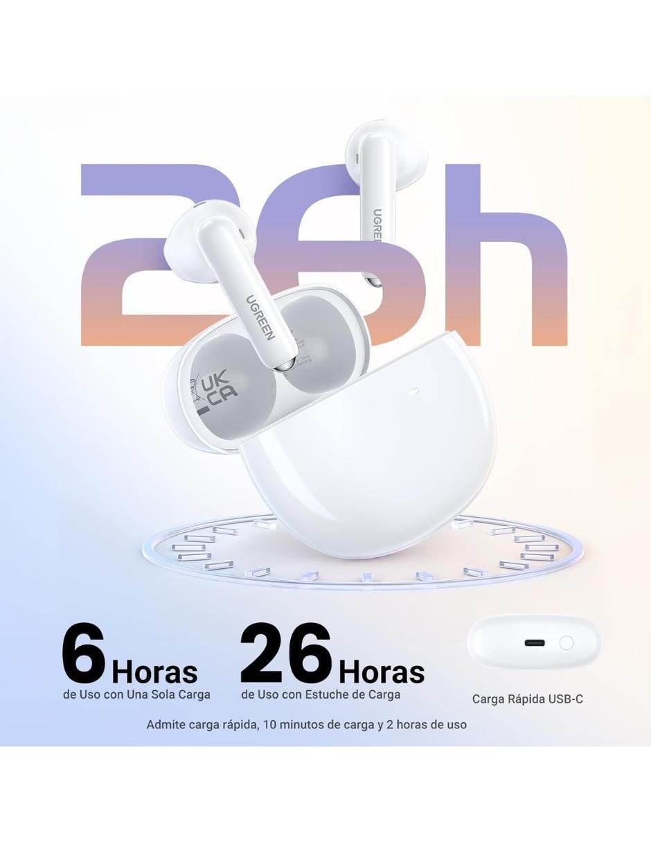 Audífonos In-Ear inalámbricos con cancelación de ruido 3