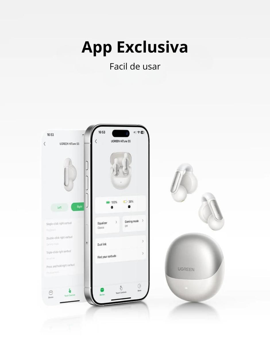 Audífonos In-Ear inalámbricos con cancelación de ruido 6