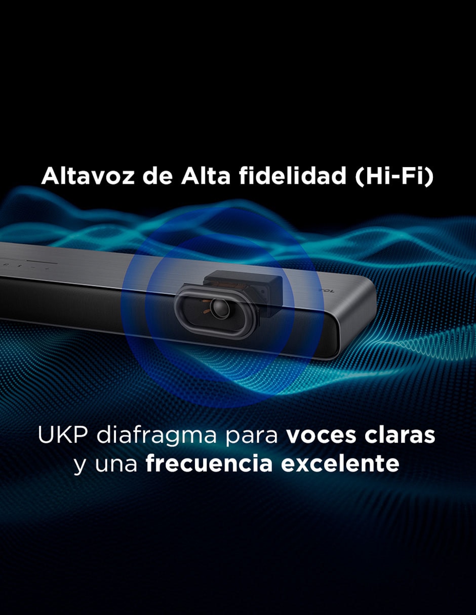 Barra de sonido S55H con subwoofer 4