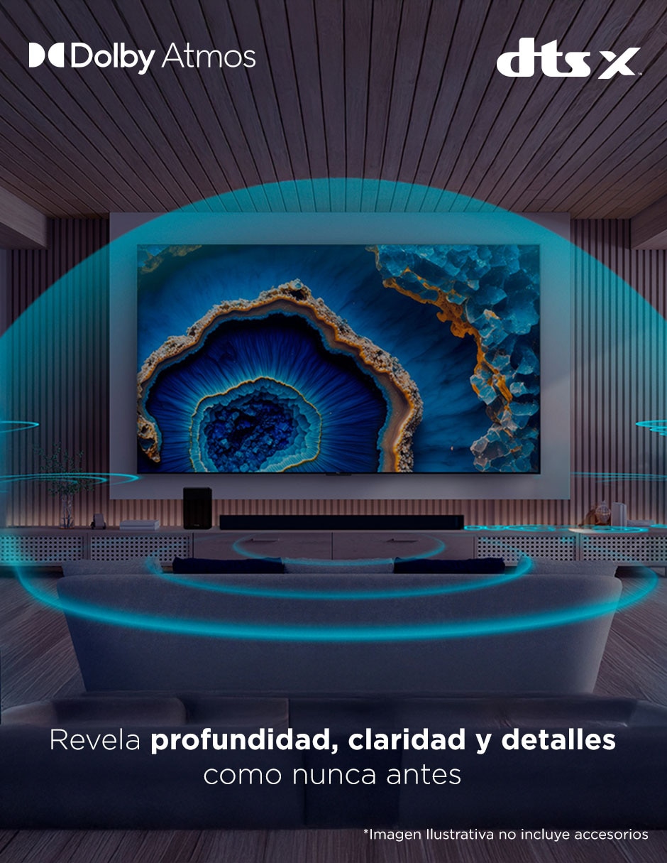 Barra de sonido Q75H con subwoofer 7