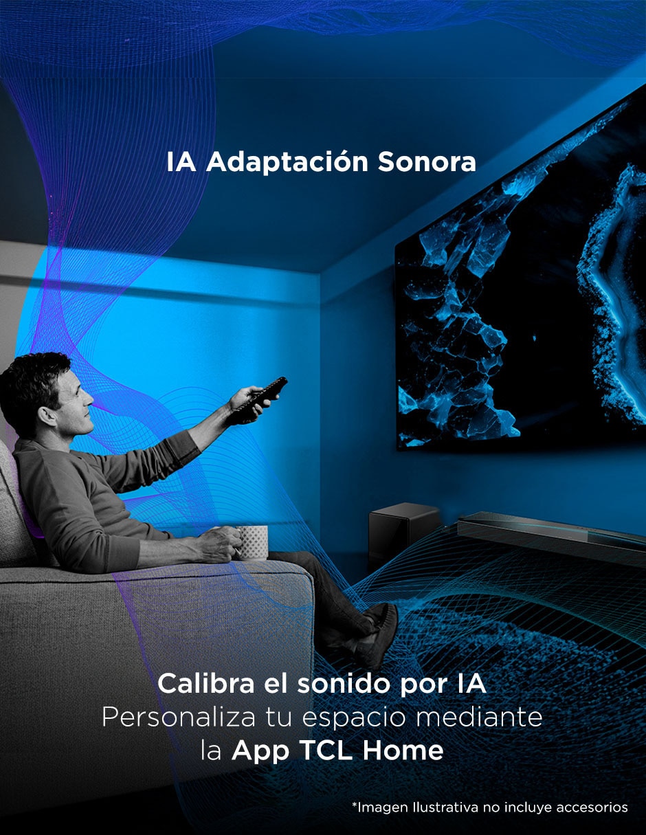 Barra de sonido Q75H con subwoofer 8