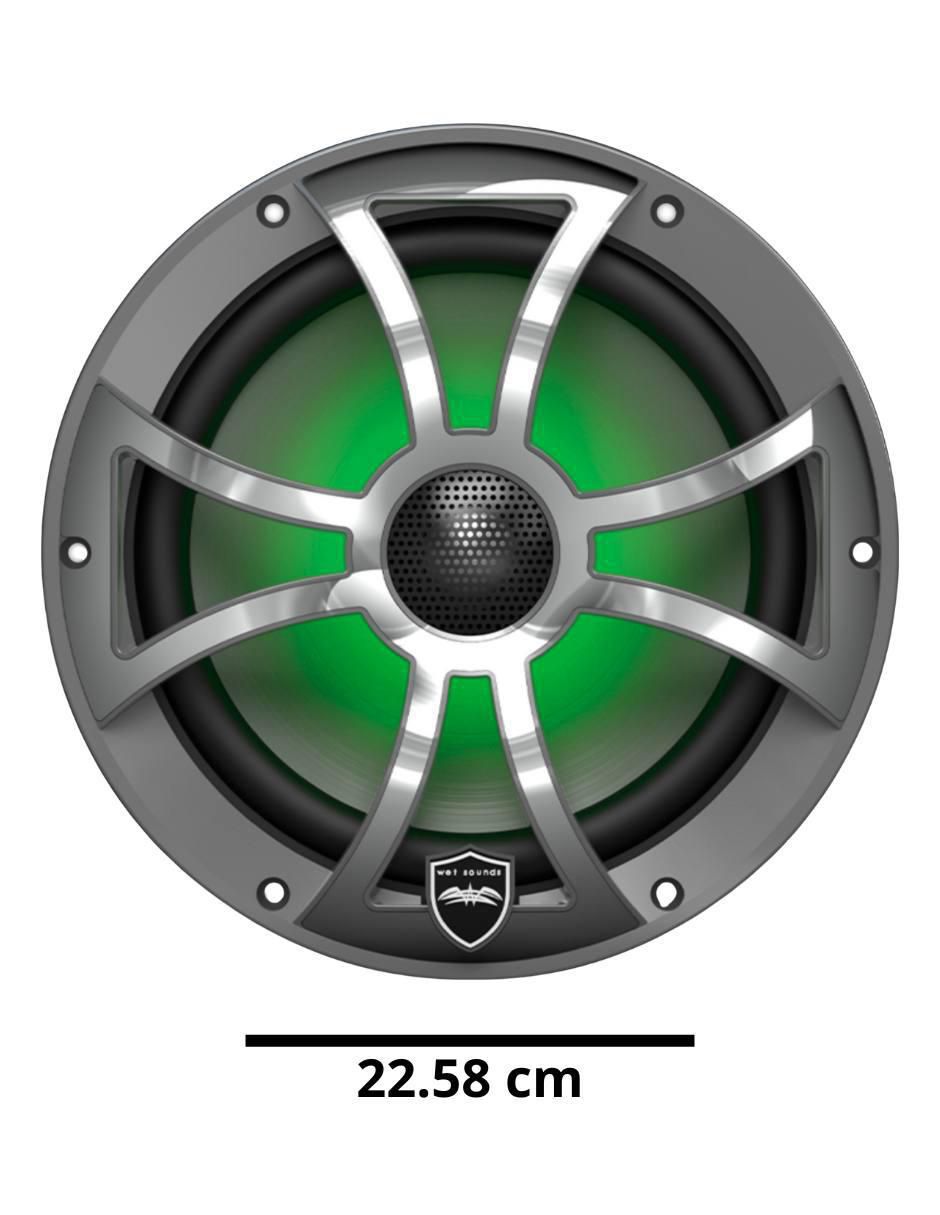 Set de medios Revo 8XS-G-SS 8